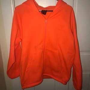 Orange hoodie
